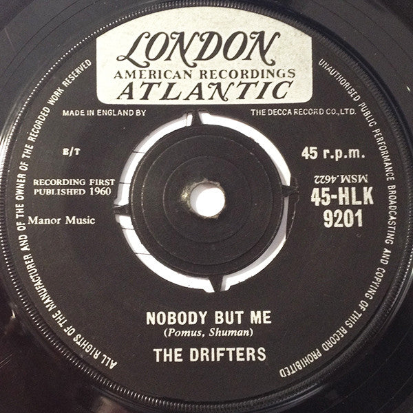 The Drifters : Save The Last Dance For Me (7", Single)