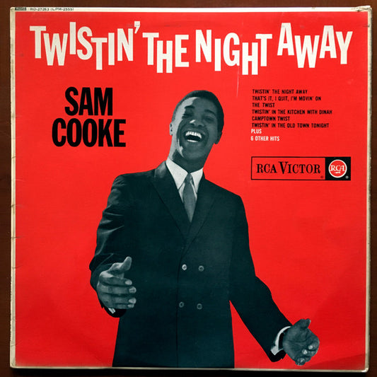 Sam Cooke : Twistin' The Night Away (LP, Album, Mono)