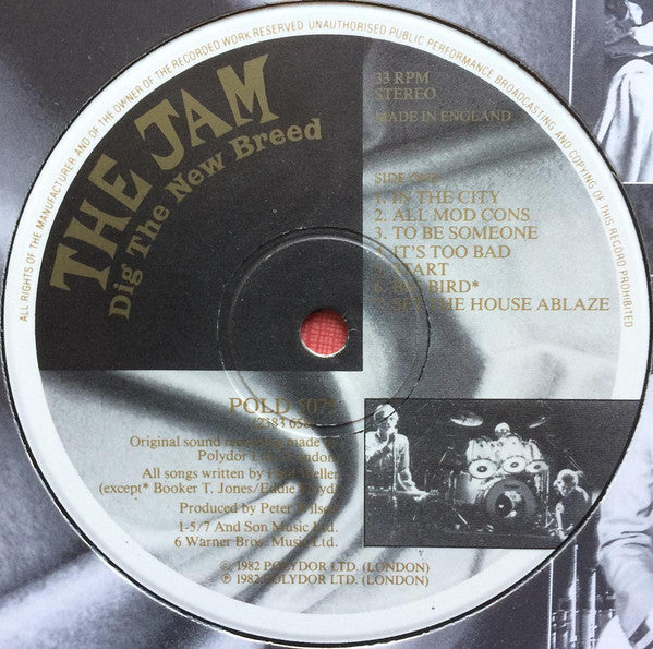 The Jam : Dig The New Breed (LP, Album, Die)