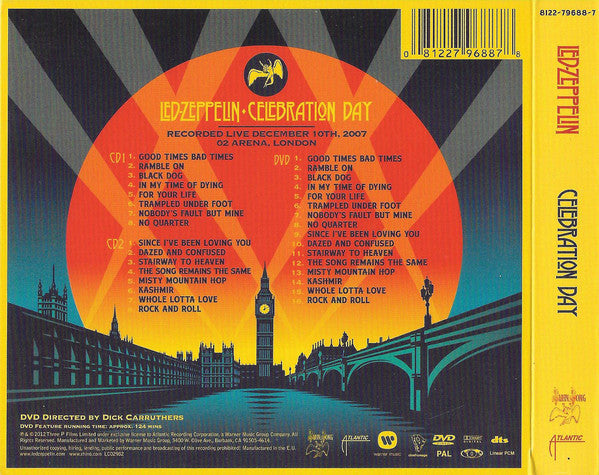 Led Zeppelin : Celebration Day (2xCD, Album + DVD-V, PAL)