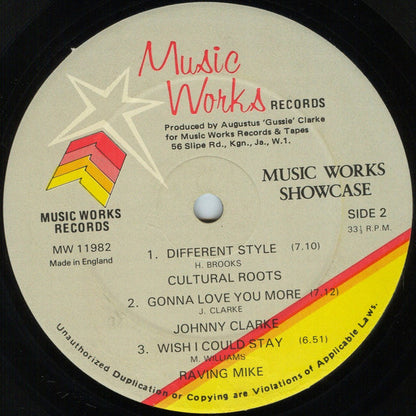 Various : Music Works Showcase (LP, Comp)