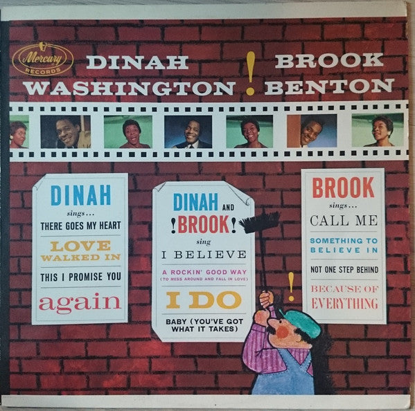 Dinah Washington And Brook Benton : The Two Of Us (LP, Album, RE)