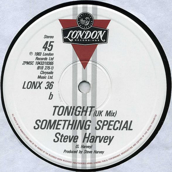 Steve Harvey : Tonight / Something Special (12")