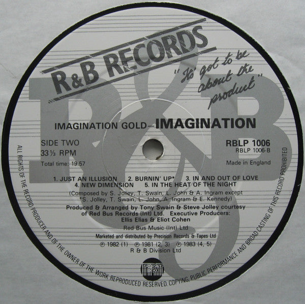 Imagination : Imagination Gold (LP, Comp)