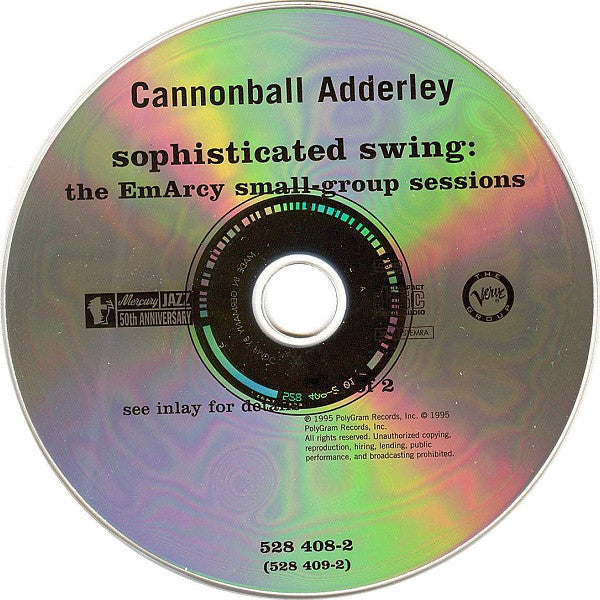 Cannonball Adderley : Sophisticated Swing: The Emarcy Small-Group Sessions (2xCD, Comp)