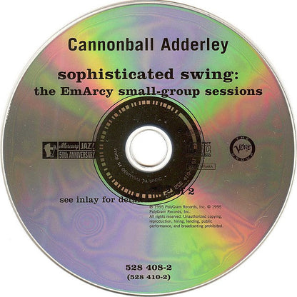 Cannonball Adderley : Sophisticated Swing: The Emarcy Small-Group Sessions (2xCD, Comp)