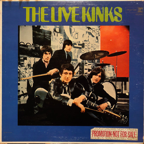 The Kinks : The Live Kinks (LP, Album, Mono, Promo)