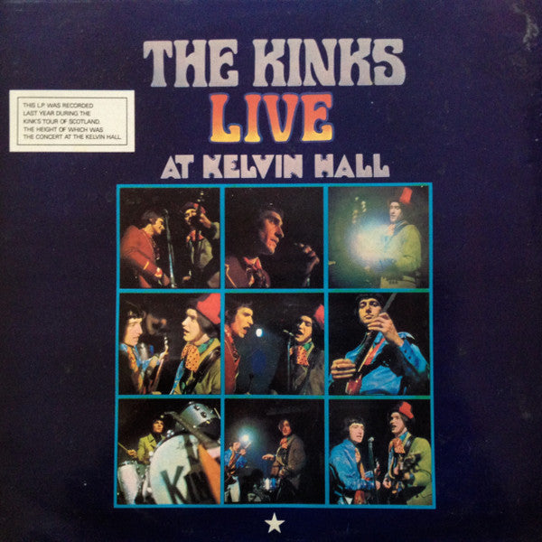 The Kinks : Live At Kelvin Hall (LP, Album, RE)