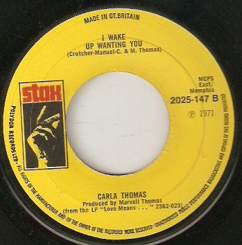 Carla Thomas : Sugar  (7", Single)