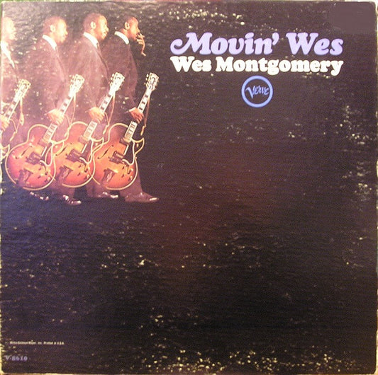 Wes Montgomery : Movin' Wes (LP, Album, Mono, Gat)