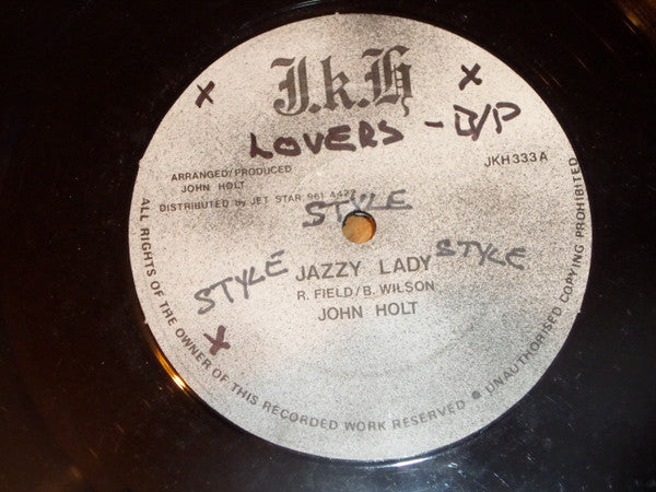 John Holt : Jazzy Lady (12")