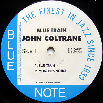 John Coltrane : Blue Train (LP, Album, RE, RM)