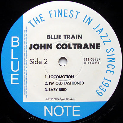 John Coltrane : Blue Train (LP, Album, RE, RM)