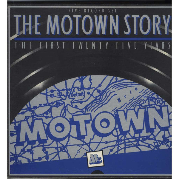 Various : The Motown Story (The First Twenty-Five Years) (5xLP, Comp + Box)