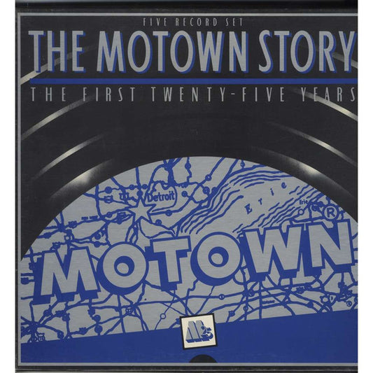 Various : The Motown Story (The First Twenty-Five Years) (5xLP, Comp + Box)