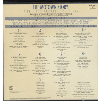 Various : The Motown Story (The First Twenty-Five Years) (5xLP, Comp + Box)