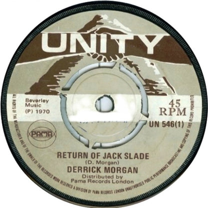 Derrick Morgan : Return Of Jack Slade  (7")