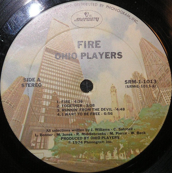 Ohio Players : Fire (LP, Album, Ter)