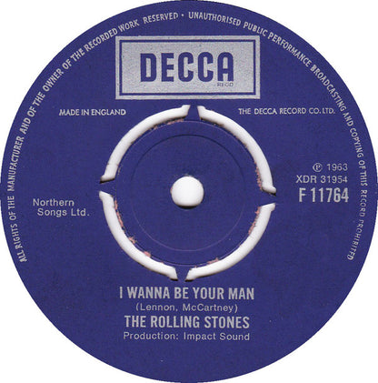 The Rolling Stones : I Wanna Be Your Man (7", Single, RE)