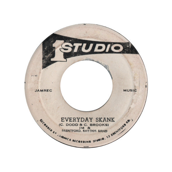 Jackie Mittoo & The Brentford Rhythm Band / Im* & Brentford, Rhythm Band* : Christmas Rock / Everyday Skank (7")