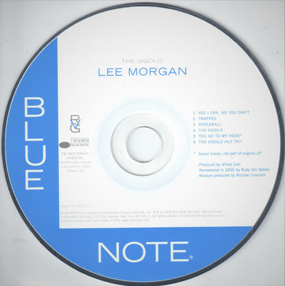 Lee Morgan : The Gigolo (CD, Album, RE, RM)