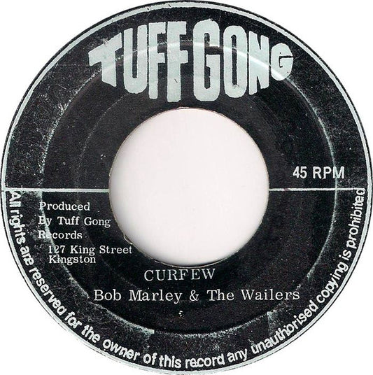 Bob Marley & The Wailers : Curfew / Chant (7", Single)