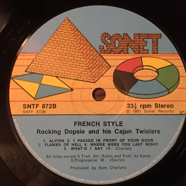 Rocking Dopsie & The Cajun Twisters : French Style (LP)