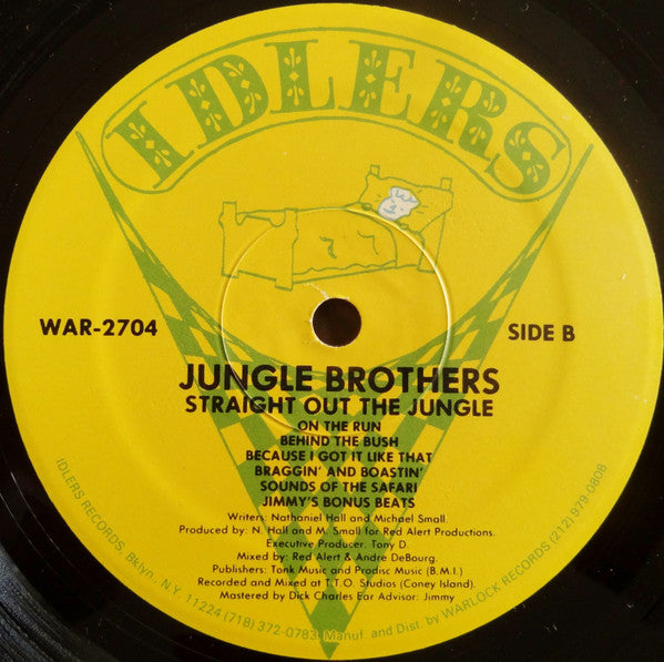 Jungle Brothers : Straight Out The Jungle (LP, Album)