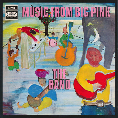 The Band : Music From Big Pink (LP, Album, Mono)