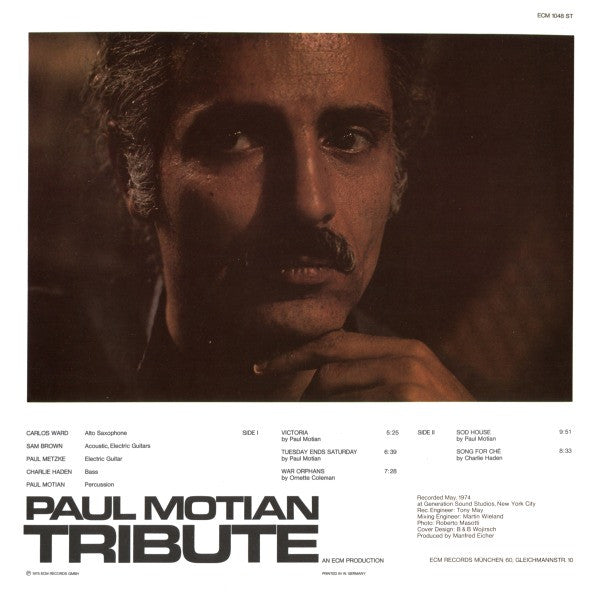 Paul Motian : Tribute (LP, Album)