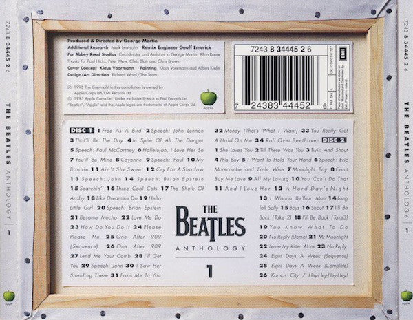 The Beatles : Anthology 1 (2xCD, Album, Mono)