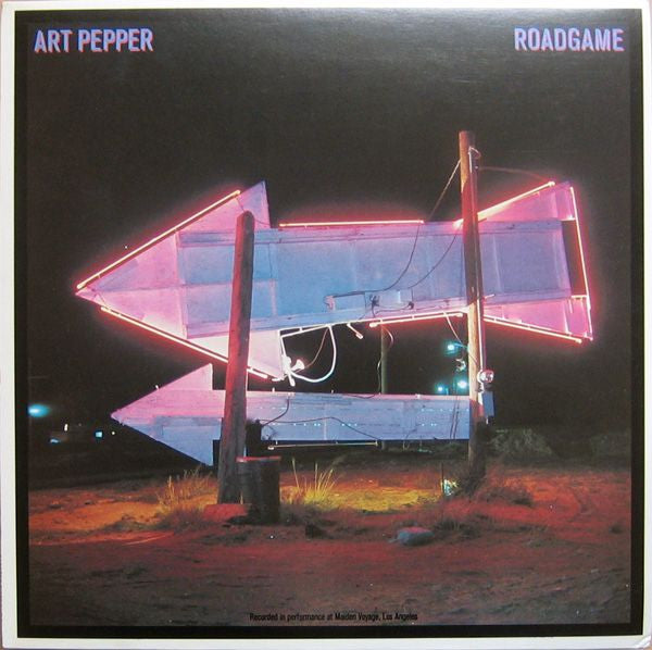 Art Pepper : Roadgame (LP, Album, Ter)