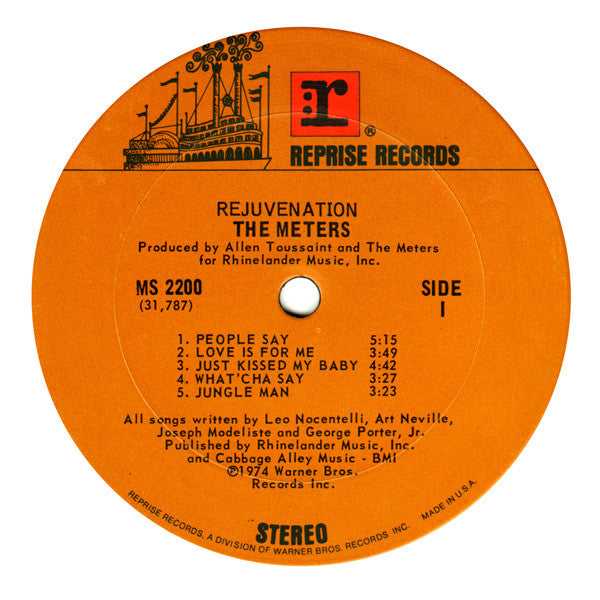 The Meters : Rejuvenation (LP, Album, San)