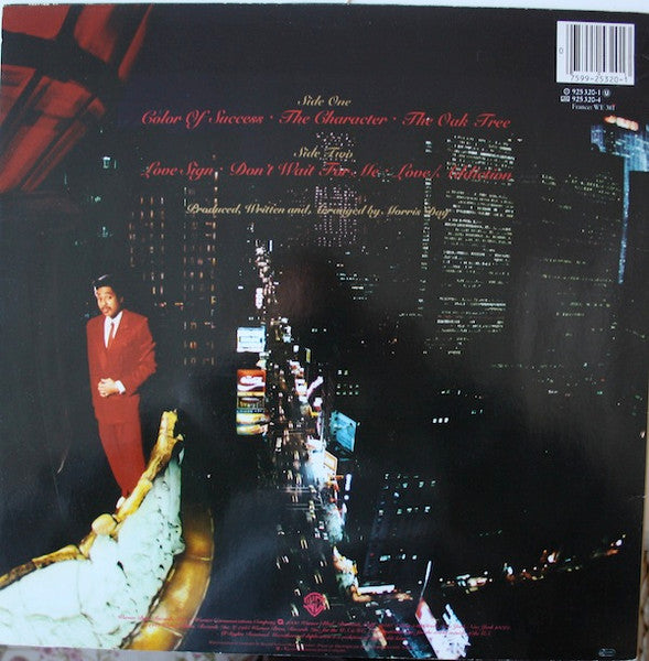 Morris Day : Color Of Success (LP, Album, Whi)