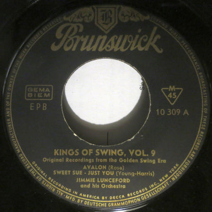 Jimmie Lunceford And His Orchestra : Kings Of Swing Vol. 9 (7", EP)