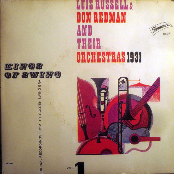 Luis Russell And His Orchestra / Don Redman And His Orchestra : Luis Russell & Don Redman And Their Orchestras 1931 (7", EP, Mono)