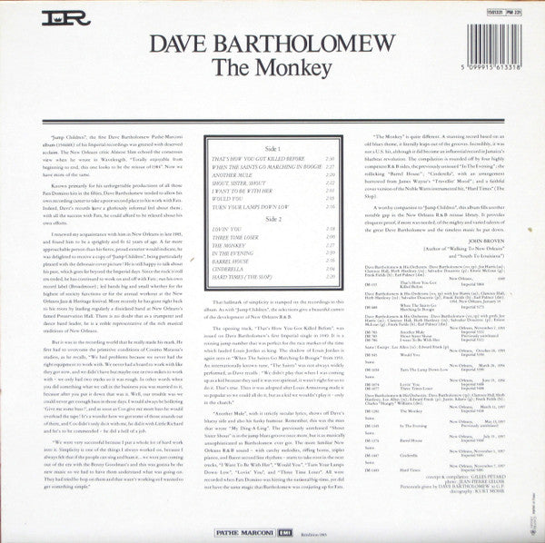 Dave Bartholomew : The Monkey (LP, Comp, Mono)