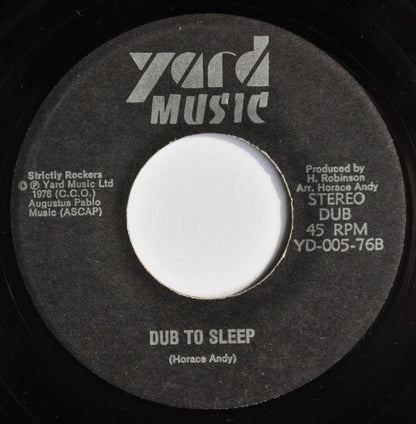 Horace Andy : Rock To Sleep (7")