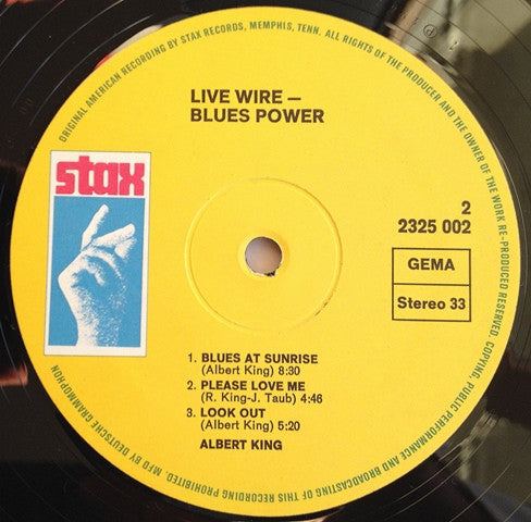 Albert King : Live Wire / Blues Power (LP, Album)