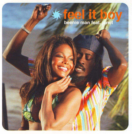 Beenie Man Feat. Janet* : Feel It Boy (12", Single)