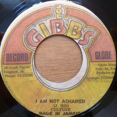 Culture : I Am Not Ashamed (7")