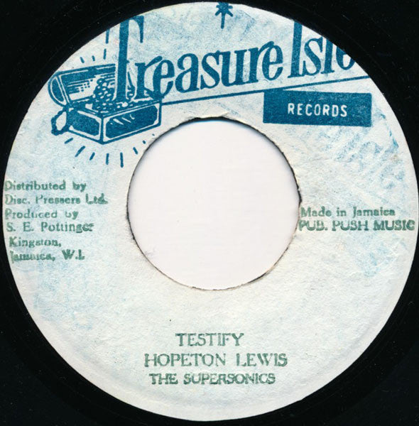 Hopeton Lewis, Lester Sterling : Testify / So Long (7", M/Print)