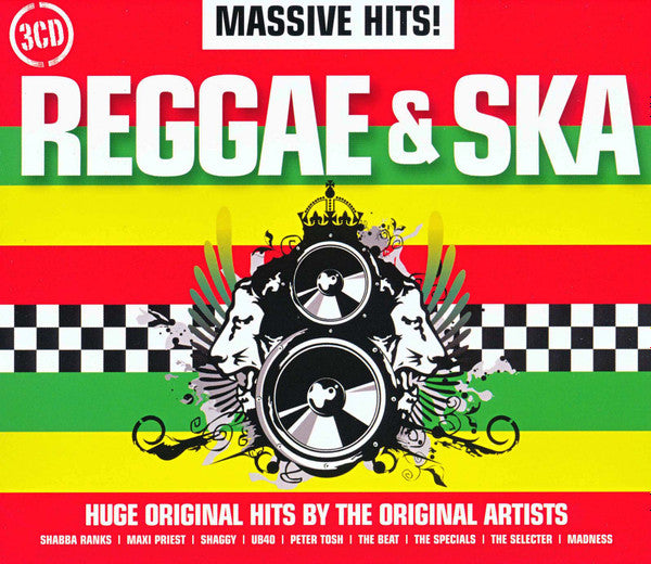 Various : Massive Hits! Reggae & Ska (3xCD, Comp)