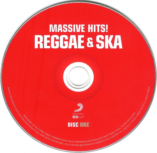 Various : Massive Hits! Reggae & Ska (3xCD, Comp)