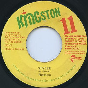 Phantom (22) : Stylee (7")