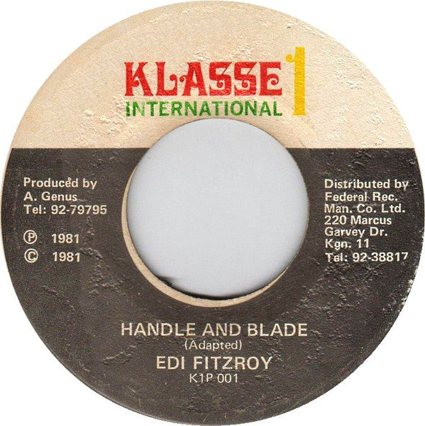 Edi Fitzroy : Handle And Blade (7")