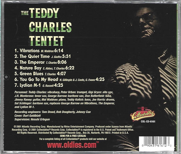 The Teddy Charles Tentet : The Teddy Charles Tentet (CD, Album, RE, RP)