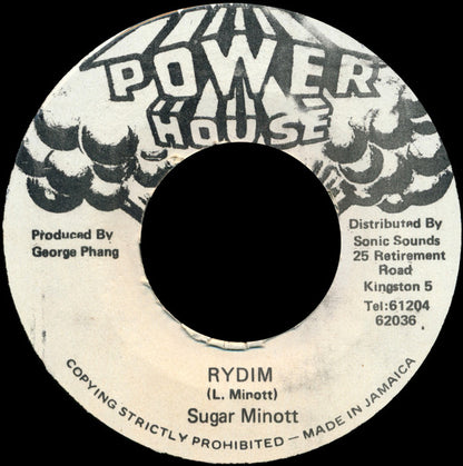 Sugar Minott : Rydim (7")