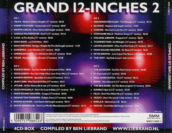 Ben Liebrand : Grand 12-Inches 2 (4xCD, Comp)