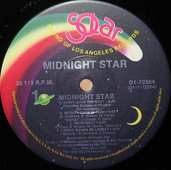 Midnight Star : Midnight Star (LP, Album)